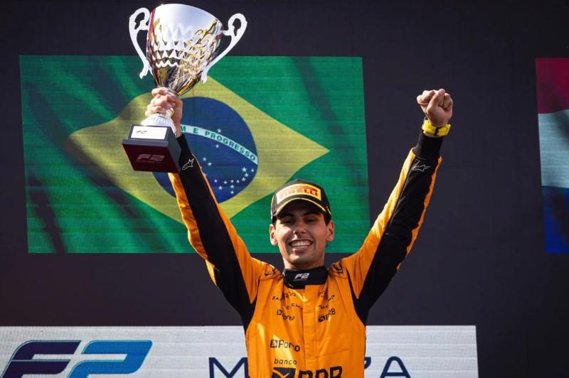 Gabriel Bortoleto é o novo piloto brasileiro da Formula 1